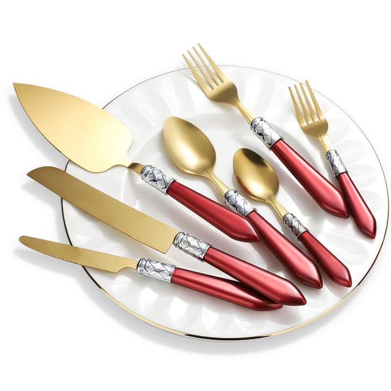 Stainless Steel Cutlery Set Flatware Set Wedding